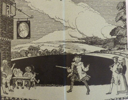THE HISTORY OF THE ADVENTURES OF JOSEPH ANDREWS AND HIS FRIEND MR ABRAHAM ADAMS, ILLUSTRATED BY NORMAN TEALBY, 1ST EDITION 1927