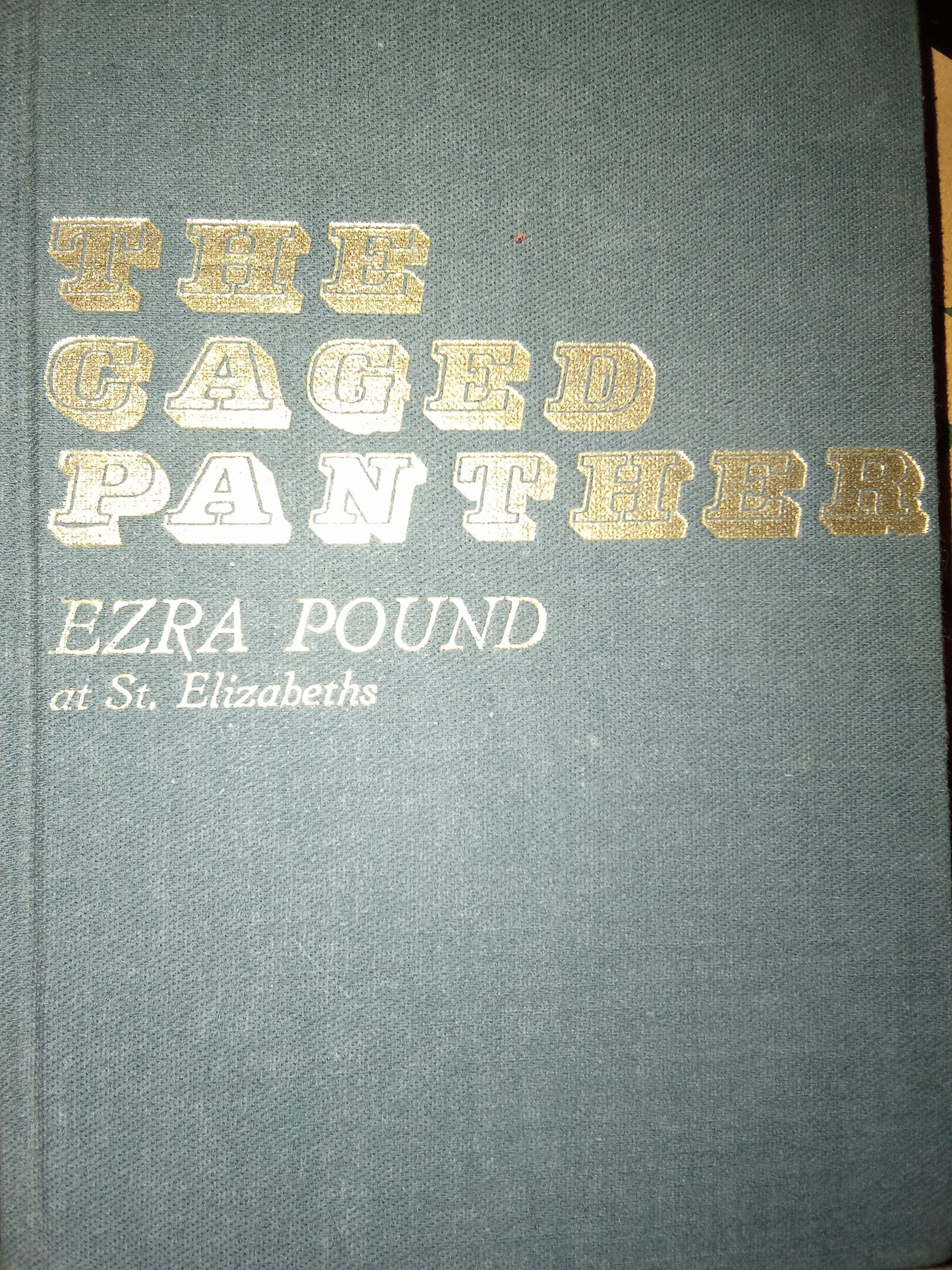 The Caged Panther: Ezra Pound at Saint Elizabeths