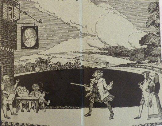 THE HISTORY OF THE ADVENTURES OF JOSEPH ANDREWS AND HIS FRIEND MR ABRAHAM ADAMS, ILLUSTRATED BY NORMAN TEALBY, 1ST EDITION 1927