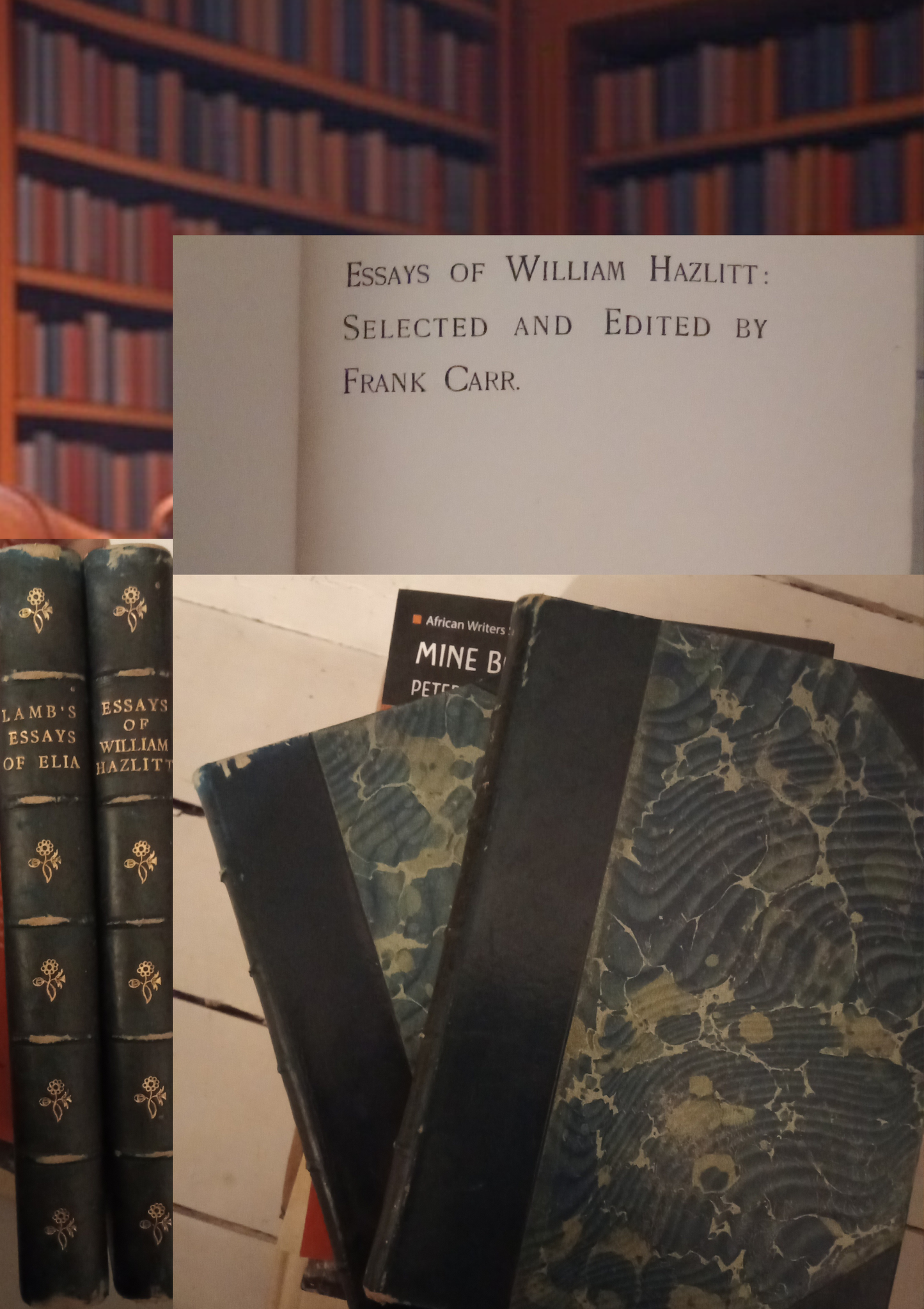 Selected Essays of William Hazlitt - Essays of Elia (Charles Lamb)